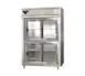 Continental Refrigerator D2RNSSSGDHD 52" 2-Section Reach-In Refrigerator w/ 4 Sliding Half Glass Doors, All Stainless Steel, 50 cu. ft. 1 image