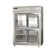 Continental Refrigerator D2RESNSASGDHD 57" 2-Section Reach-In Refrigerator w/ 4 Sliding Half Glass Doors, Stainless Steel Exterior, 40 cu. ft. 1 image