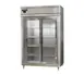 Continental Refrigerator D2RSNSASGD 52" 2-Section Reach-In Refrigerator w/ 2 Glass Sliding Doors, Stainless Steel Exterior, 32 cu. ft. 1 image