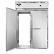 Continental Refrigerator DL2WI-RT-E 2-Section Roll-Thru Heated Holding Cabinet, Stainless Steel Front, Solid Doors, Aluminum Interior 1 image