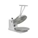 DoughXpress DM-18-120 18" Manual Clamshell Pizza Dough Press with Single Heat and Digital Temperature Control 3 image