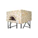 Univex DOME47S Artisan Stone Hearth Square Pizza Oven, Wood / Coal / Gas Fired, (7) 12" Pizza 1 image