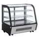 DoughXpress DXP-REF28 28" Full Service Countertop Refrigerated Display Case with Sliding Glass Door, 2 Shelves - 160 w 1 image
