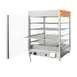 Doyon DRP4 22" Full Service Countertop Food Warmer/Display Case, 4 Shelves 4 image