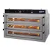 Doyon PIZ6G 47" Triple Deck Gas Countertop Pizza Oven w/ (6) 18" Pizza Capacity, Glass Doors 1 image