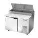 Beverage Air DP46HC 46" 1-Section Refrigerated Pizza Prep Table w/ 1 Door, 12 cu. ft. 2 image