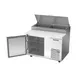 Beverage Air DP46HC 46" 1-Section Refrigerated Pizza Prep Table w/ 1 Door, 12 cu. ft. 4 image