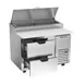 Beverage Air DPD46HC-2 46" 1-Section Refrigerated Pizza Prep Table w/ 2 Drawers, 12 cu. ft. 3 image