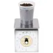 Edlund DR-1 Portion Scale, 1-9 lb Capacity, Stainless, 16 oz/1/8 oz Graduation, Rotating Dial, Dishwasher‑Safe 5 image