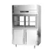 Victory DRS-2D-S1-PT-HD-HC 52" 2-Section Pass-Thru Refrigerator, 4 Glass Sliding & 4 Solid Hinged Half Doors, Stainless Steel, 48.5 cu ft 3 image