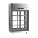 Victory DRS-2D-S1-PT-LD-HC 52" 2-Section Pass-Thru Refrigerator w/ 4 Glass Sliding Full Doors, Stainless Steel, 48.5 cu ft 1 image