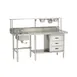 Duke 184SP Sink, 14" X 16" X 8-1/2" Deep, with Crumb-Cup Drain 1 image