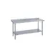 Duke 316S-2430-2R 30" Open Base Work Table with Undershelf, 1-1/2" Backsplash / Upturn 1 image