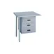 Duke 732LK Tier of (3) Drawers Without Top, Stainless Steel Housing 1 image