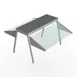 Duke 839 Buffet Shelf, 72-3/8" W X 10-1/2" D X 20" H, 18 Ga. Stainless Steel 1 image