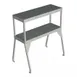 Duke 956-5D Double Deck Serving Shelf, 72-1/2"W X 10-1/2"D X 32-1/5"H 1 image