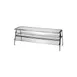 Duke 983 Display Shelves, Double Deck, 44-1/8" W X 18-1/4" D X 20" H 1 image