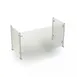 Duke TS412-60 Contemporary Food Shield, 24-1/8"H X 59-1/2"W, Full-Service Style 1 image