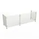 Duke TS412-74 Contemporary Food Shield, 24-1/8"H X 73-1/2"W, Full-Service Style 1 image