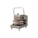 Dutchess Bakers DUT/DXE-WH 18" Electromechanical Automatic Pizza Dough Press with Single Heat and Digital Temperature Control 1 image