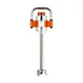 Dynamic USA MX044.1ES Hand Immersion Mixer with 18" Shaft, Single Speed, 40-Gal. Capacity, 11,000 RPM, 600 Watts 1 image