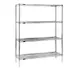 Eagle Group 1848C63 Chrome 4-Tier RediPak® Wire Shelving Units - 36"W x 18"D x 63"H 1 image