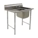 Eagle Group 314-16-1-24L 44" One Compartment Sink, 16"W x 20"L Bowl With Left-Hand Drainboards 1 image