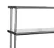 Eagle Group 421072-X Flex-Master® Overshelf System, Table Mount, 72"W X 10"D 1 image