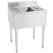 Eagle Group B2CT-18 24" Underbar Ice Bin with 6 Bottle Holders, 63 lb. Capacity 2 image
