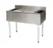Eagle Group B3CT-16D-18-7 36" Underbar Ice Bin with Cold Plate and Eight Bottle Holders 1 image