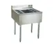 Eagle Group B40CT-12D-22-7 40" Insulated Underbar Ice Bin w/ Cold Plate and 8 Bottle Wells 1 image