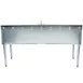 Eagle Group B5C-18 60" Underbar Sink Units, 3 Compartment with 2 Drainboards 6 image