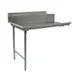 Eagle Group BPCDT-96L-16/3 96" Clean Straight Dishtable w/ Left Table, 10" Backsplash, Steel Legs 1 image