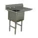 Eagle Group BPS-1818-1-18R-FE 38" One Compartment Sink, 18"W x 18"L Bowl With Right-Hand Drainboards 1 image