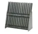 Eagle Group BRM-24 24"W Underbar Mini Bottle Rack, 510 mini bottle capacity 1 image