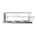 Eagle Group BS2-HT2 Buffet Shelf, 33", with Sneeze Guard- Both Sides 1 image