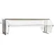 Eagle Group BS2-HT3 Stationary Sneeze Guard 1 image