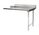 Eagle Group CDTR-72-14/3 72" Clean Straight Dishtable w/ Right Table, 8"H Backsplash 1 image