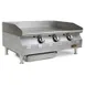 Eagle Group CLAGGDTS-36-NG 36" Countertop Thermostatic Gas Griddle with Safety Pilots, 94.000 BTU 1 image