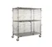 Eagle Group CSC3060S Mobile Security Cage with Stainless Steel Finish, 63 1/4" x 33 1/4" x 69" 1 image
