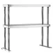 Eagle Group DOS-HT2 Overshelf, Table Mount, 33"W X 10"D, Double Deck 1 image