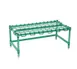 Eagle Group DR1848-E 48" NSF Epoxy Coated Wire Dunnage Rack with 1300 lb. Capacity, 3-Sided Frame 1 image
