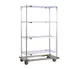 Eagle Group DT2460-CSBP Chrome-Plated 4-Tier Dolly Truck - 60"W x 24"D Wire Shelf 1 image