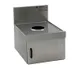 Eagle Group DW12-24 12" Underbar Add-On Unit, Dry Waste Unit w/ 6" Round Top Opening 1 image