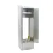 Eagle Group F1916-VSCS 25" Mop Sink Cabinet, 20"W x 16"L x 8"D Bowl - Double Hinged Doors with Kit 1 image