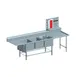 Eagle Group FNP2860-3-48TL 115" Three Compartment Sink, 28"W x 20"L Bowl w/Left-Hand Drainboard 1 image