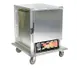 Eagle Group HCHNSSI-RC2.25 "Half Height" 1-Door Solid Heated Holding Cabinet, 8 Pan Capacity, All Aluminum Exterior, Digital Control, 37"H 1 image