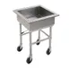 Eagle Group MSS2424-X Mobile Soak Sink, 28"W X 28"D X 33"H 1 image