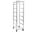 Eagle Group OLR-6A 19" End Load Aluminum Panco Open Lug Rack w/ 6 Lug Capacity 1 image