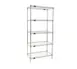 Eagle Group S5-86-2124Z EAGLEbrite® Zinc 5-Tier Wire Shelving Starter - 24"W x 21"D x 86"H 1 image